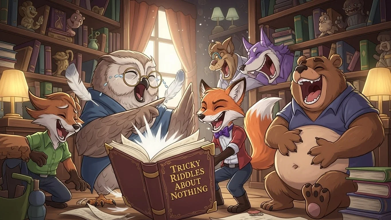 Tricky Riddles About Nothing