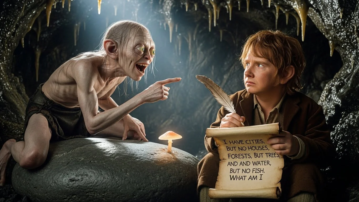 funny gollum riddles