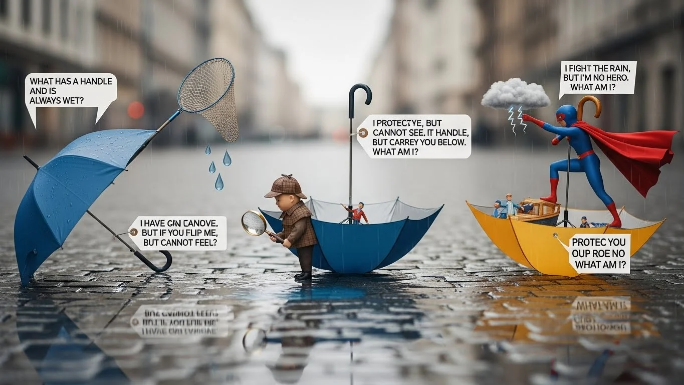 umbrella riddles for kids