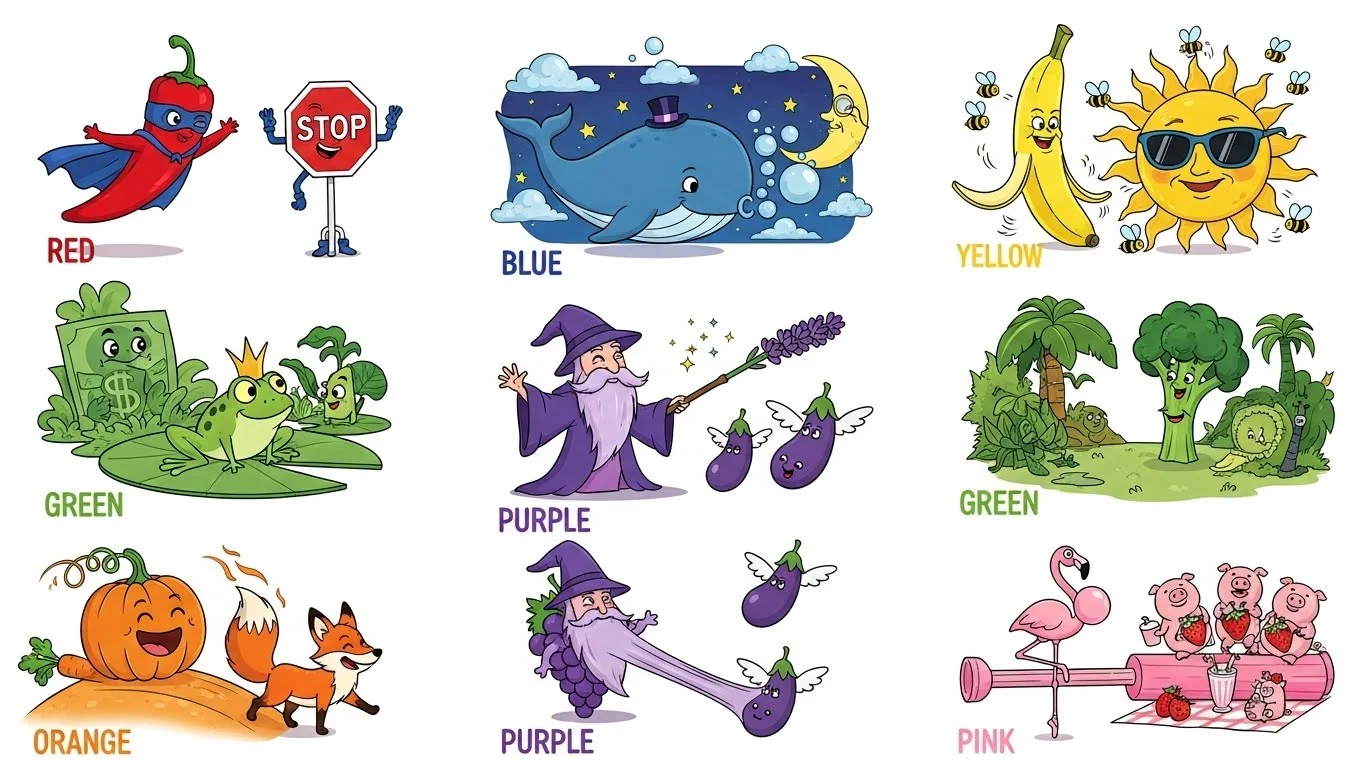 Color Riddles with Answers