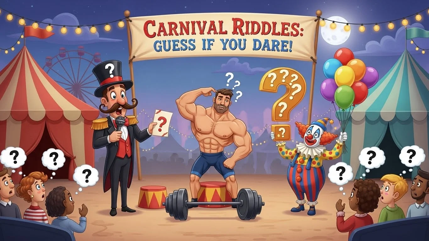 carnival riddles for adults
