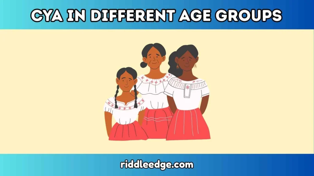 CYA in Different Age Groups