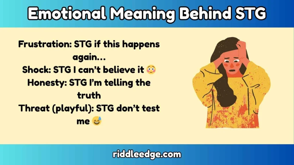 Emotional Meaning Behind STG