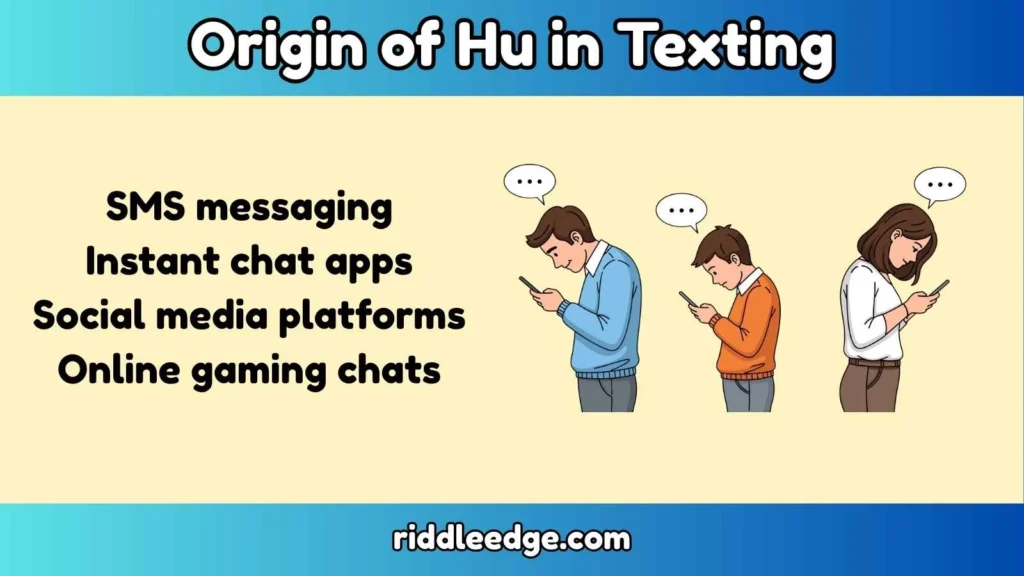 Origin of Hu in Texting