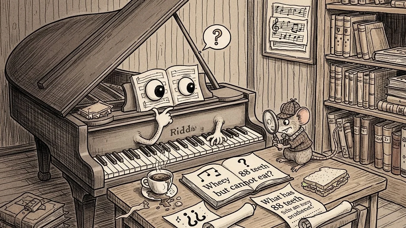 piano riddles for adults