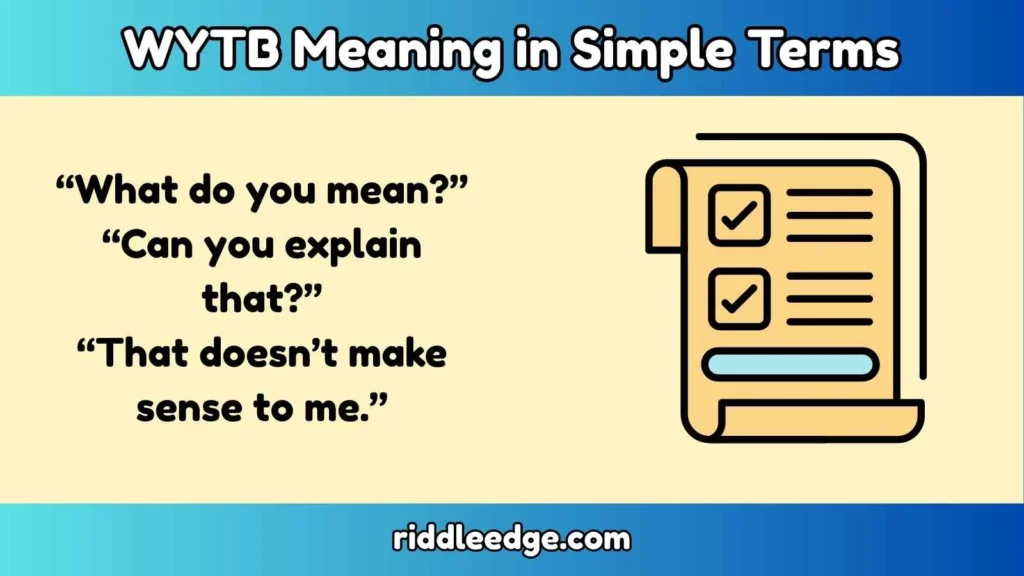 WYTB Meaning in Simple Terms