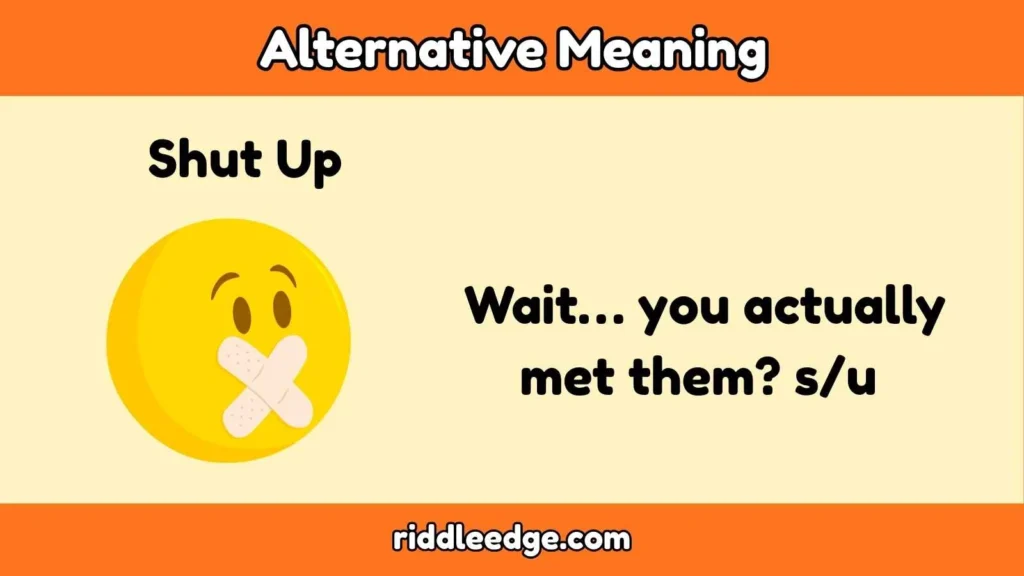 Alternative Meaning