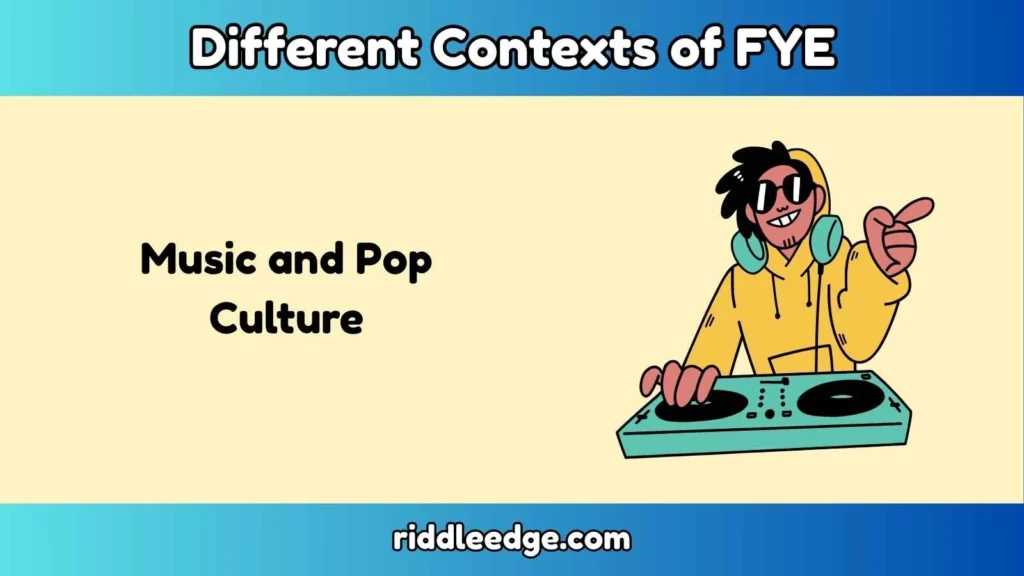 Different Contexts of FYE