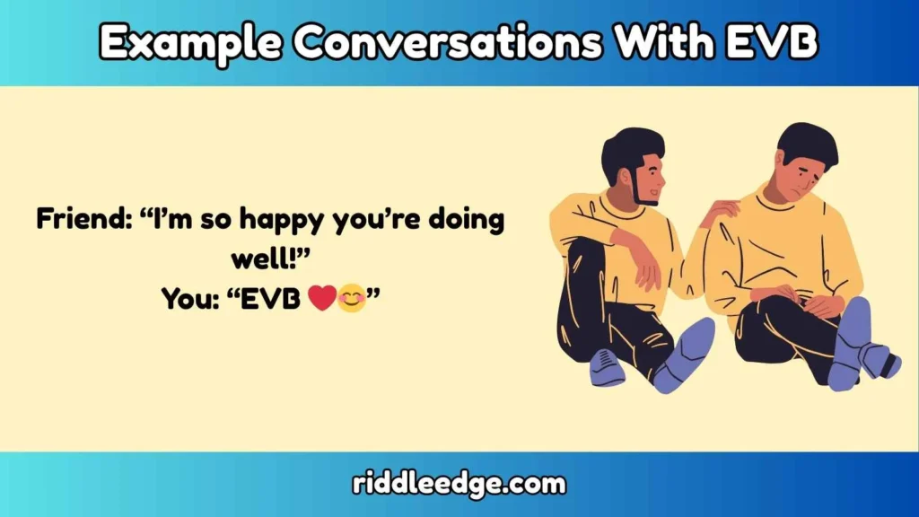 Example Conversations With EVB