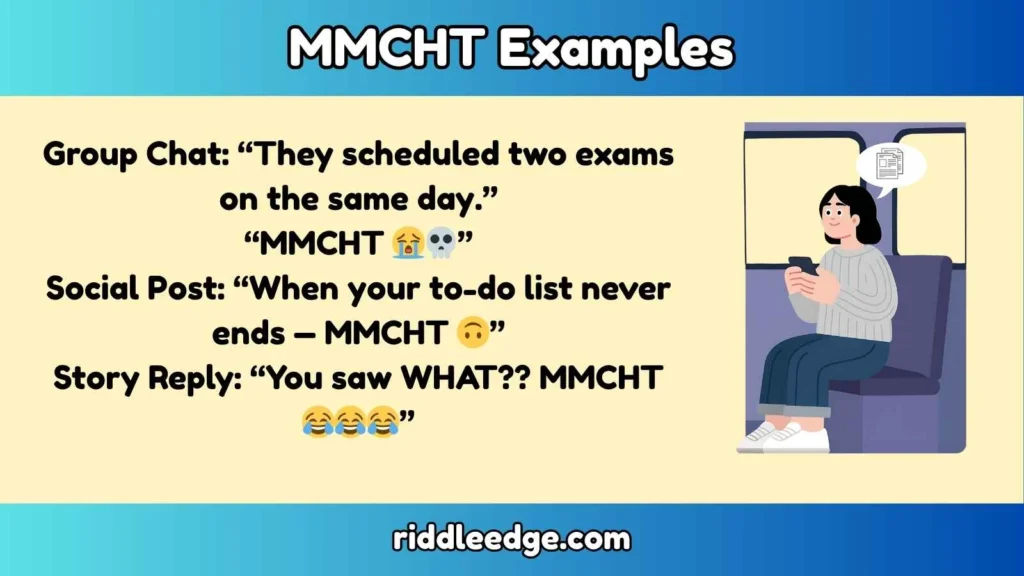 MMCHT Examples