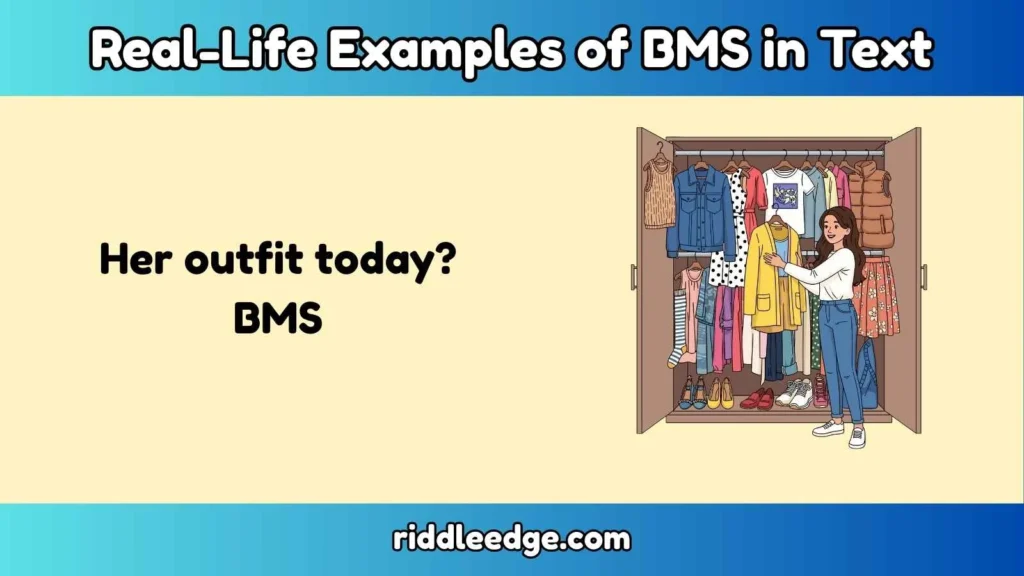 Real-Life Examples of BMS in Text