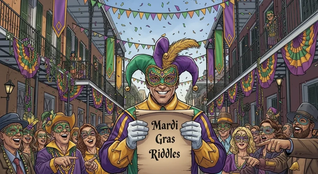 mardi gras riddles