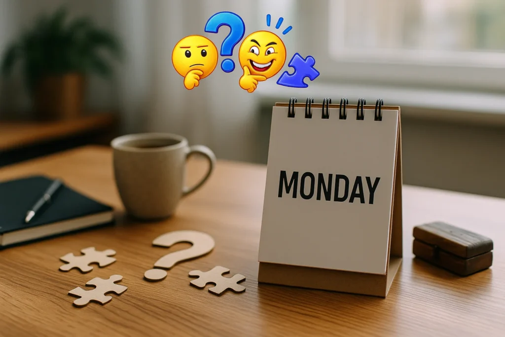 monday riddles