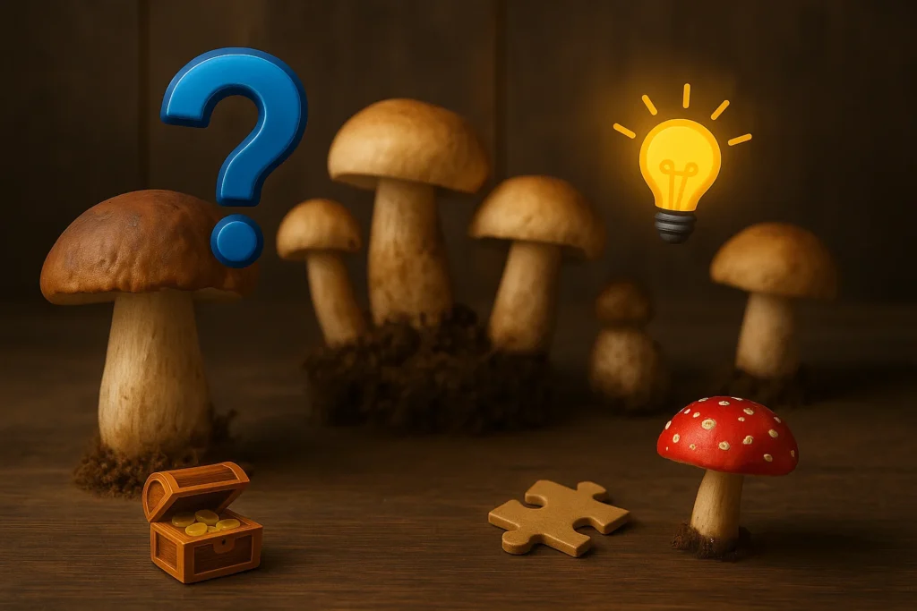 mushroom riddles