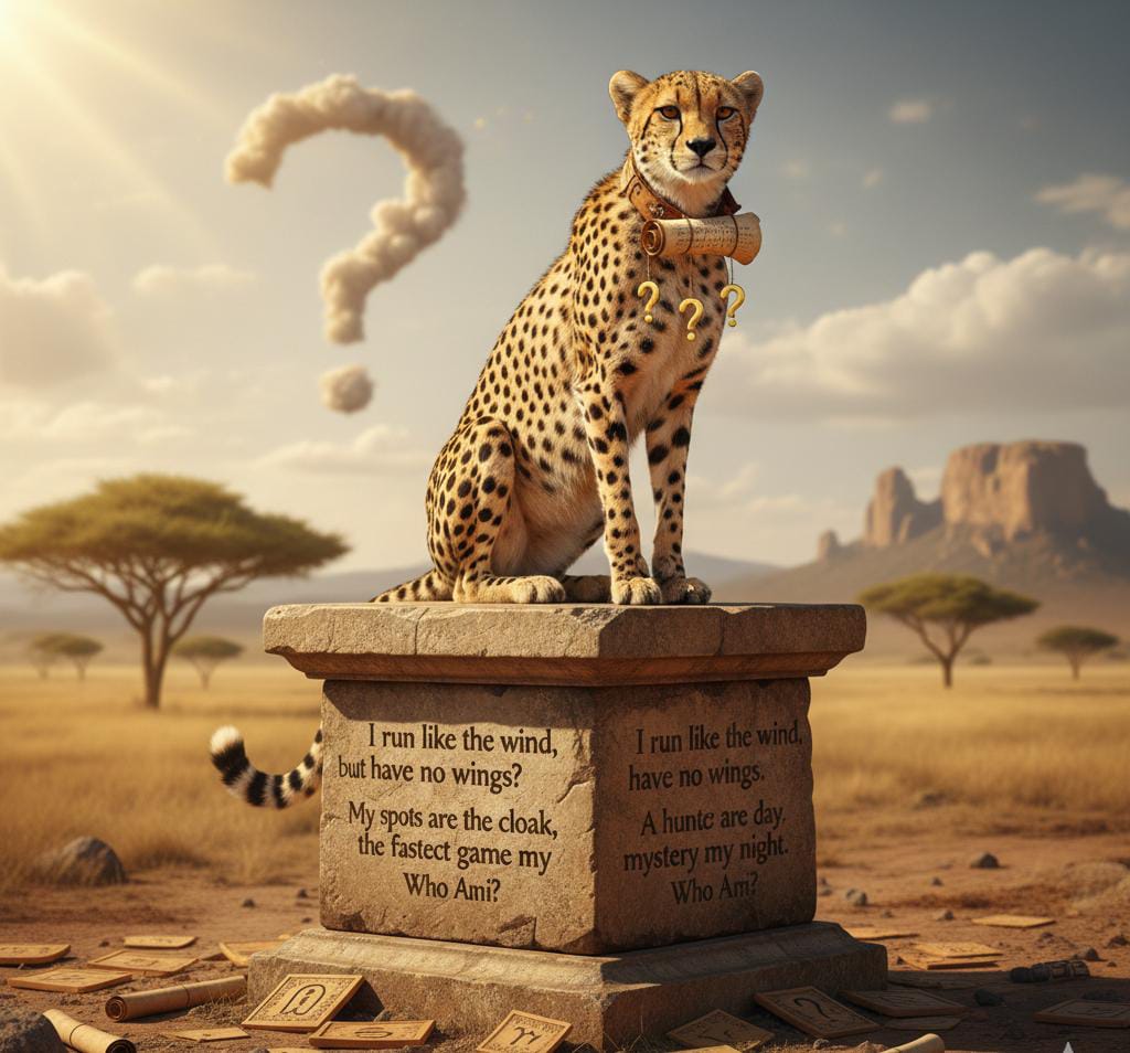 cheetah riddles