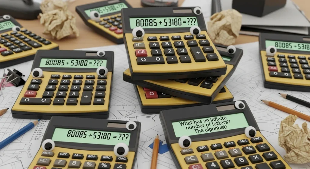 calculator riddles