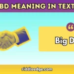 BD Meaning in Text