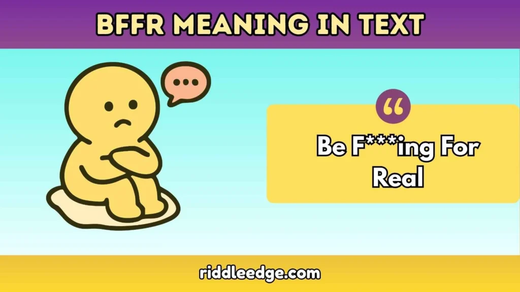 BFFR meaning in text