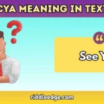 CYA Meaning in Text