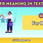 FR meaning in text