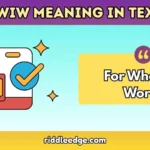 FWIW Meaning in Text