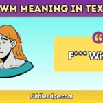 FWM Meaning in Text