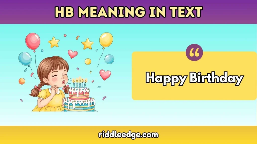 HB Meaning in Text
