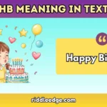 HB Meaning in Text