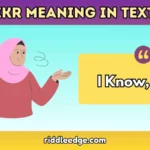 IKR Meaning in Text