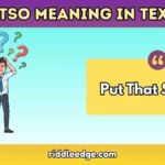 PTSO Meaning in Text