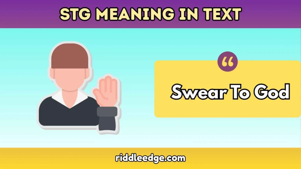 STG Meaning in Text