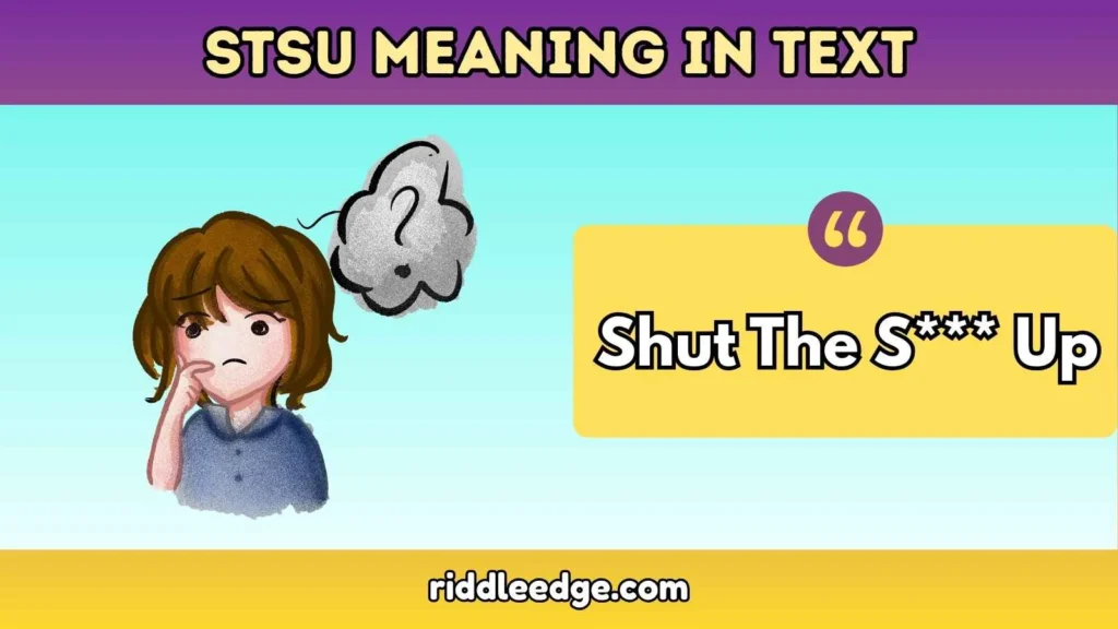 STSU Meaning in Text