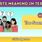 TSTS Meaning in Text