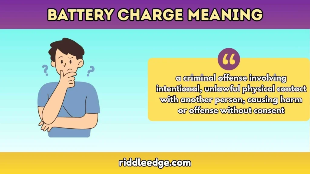 Battery Charge Meaning
