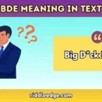 BDE meaning in text