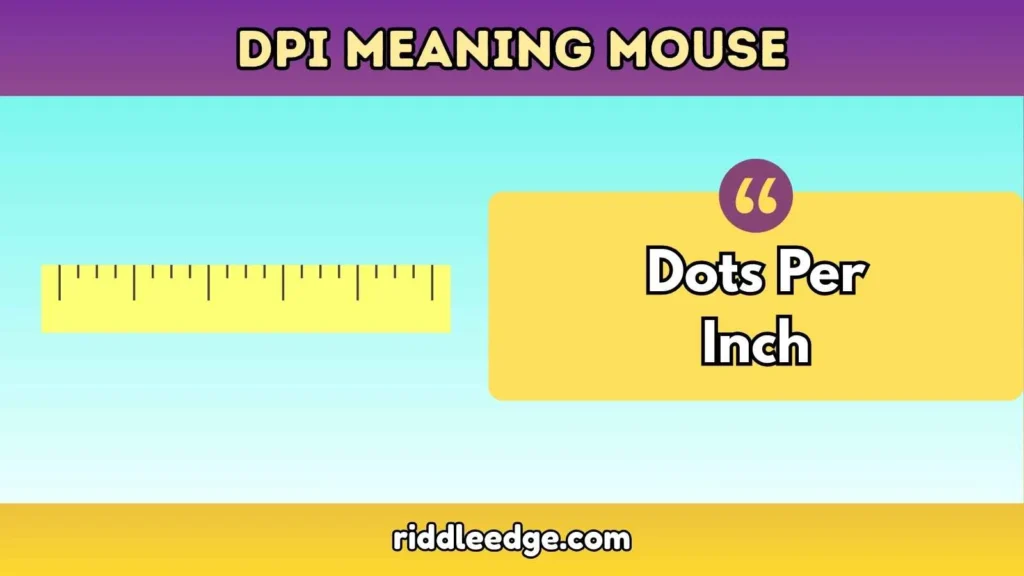DPI meaning mouse