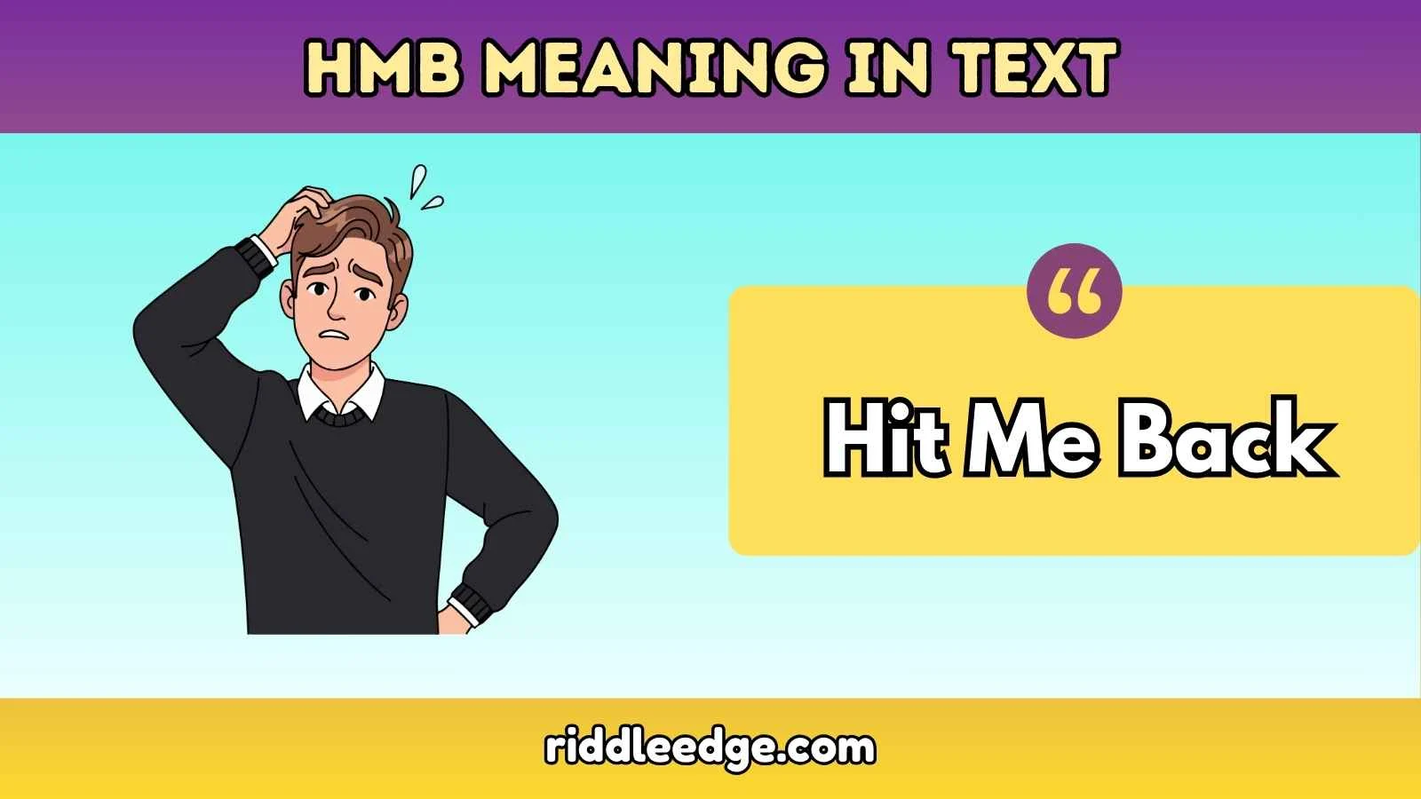 HMB Meaning in Text