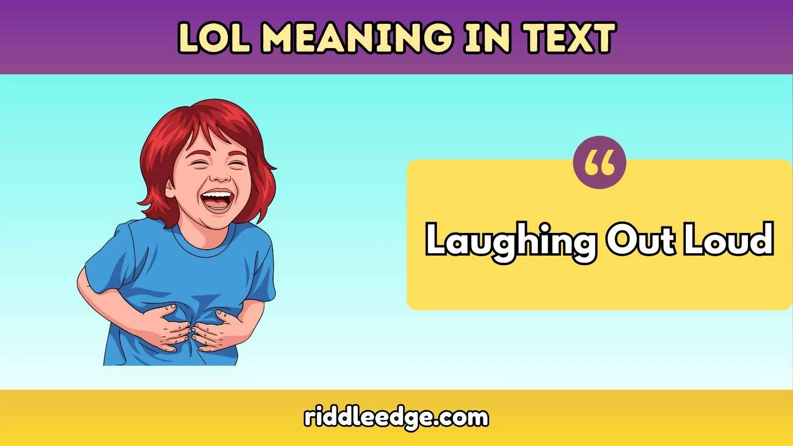 lol meaning in text