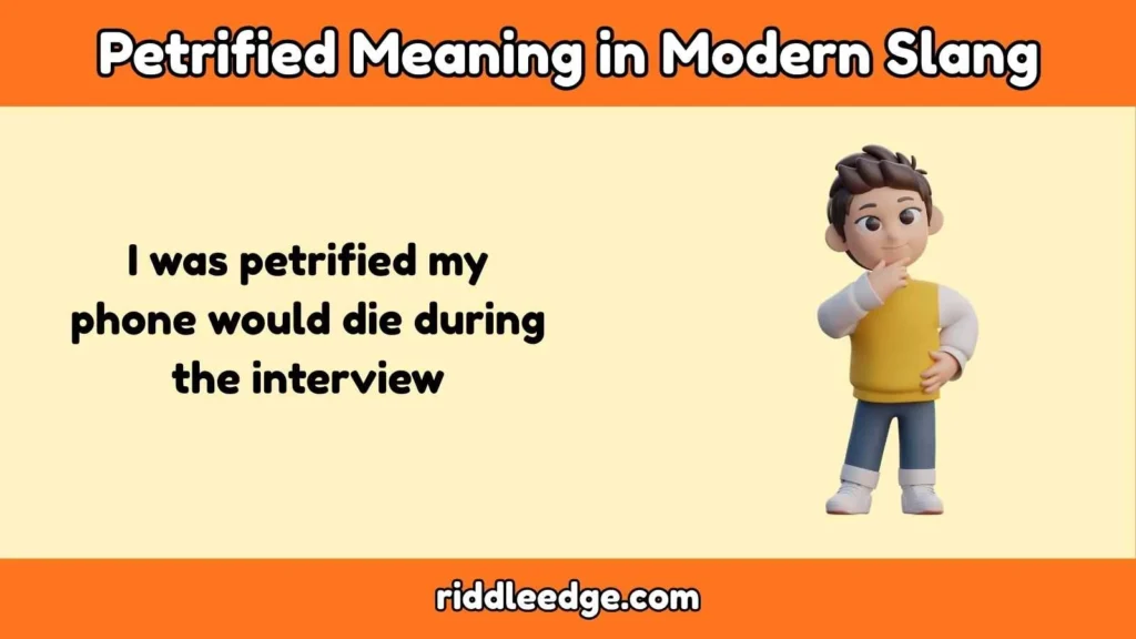 Petrified Meaning in Modern Slang