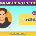 PFP Meaning in Text