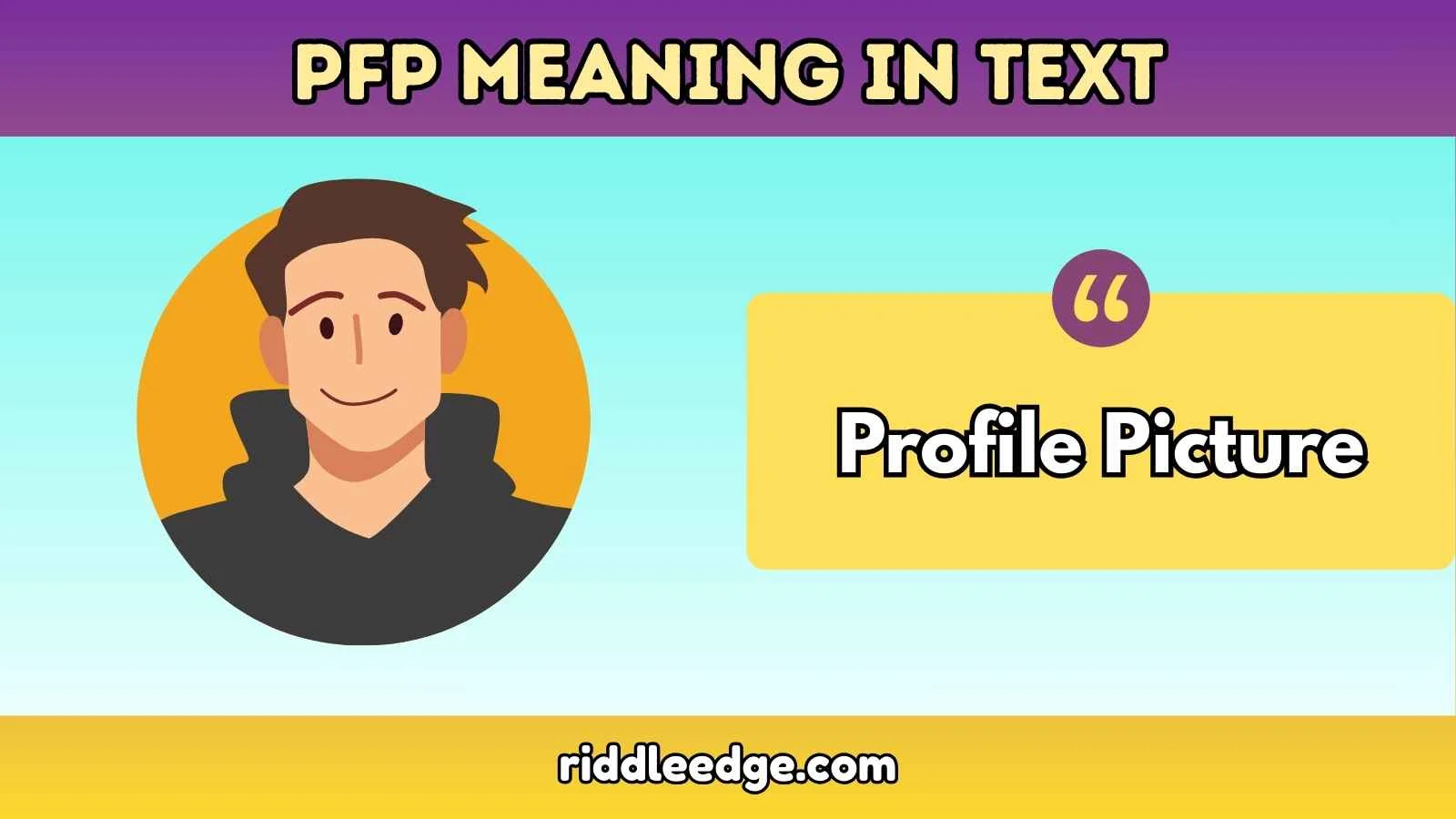 PFP Meaning in Text