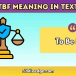 TBF Meaning in Text